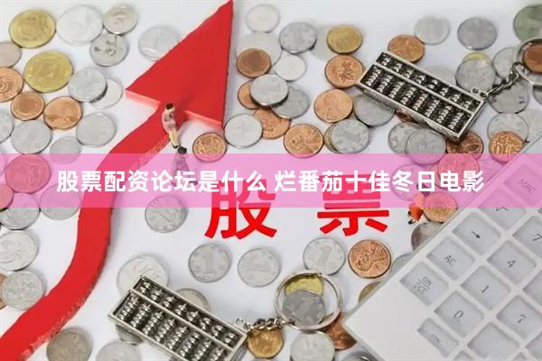 股票配资论坛是什么 烂番茄十佳冬日电影